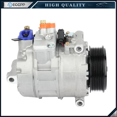 A/C AC Compressor W/Clutch For Freightliner Sprinter 2500 3500 2.1 3.0 3.5L - Image 1 of 4