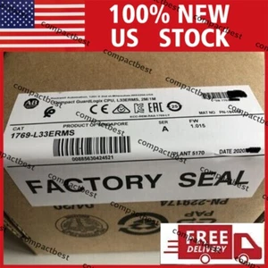 Nuevo Controlador Sellado Allen Bradley 1769-L33ERMS/A Compact GuardLogix CPU 5370 - Imagen 1 de 5