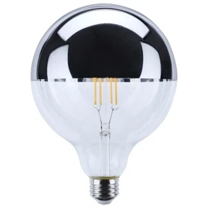 Satco S12545 - 8 Watt LED G40 Bulb - Silver Crown - 2700K (2, 6, OR 12 Pack) - Picture 1 of 4