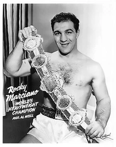 Leggenda della boxe Rocky Marciano foto 8x10 #3 - Foto 1 di 2