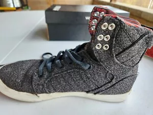 Supra Skytop Microchip Brezo Blanco Zapatos de caña alta Hombre 7.5 - Imagen 1 de 18