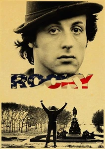 Rocky Balboa Iron On Transfer For T-Shirt + Light & Dark Color Fabrics #3 - Picture 1 of 4