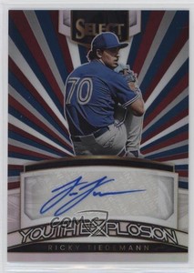 2023 Select Youth Explosion Signatures Tri-Color Prizm /49 Ricky Tiedemann Auto