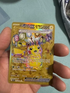 Pikachu ex SSP 247/197 Full Art Gold – Pokémon Karte – Near Mint! - Bild 1 von 12