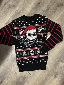 Maglione The Nightmare Before Christmas taglia Junior Small (3-5) nuovo - Foto 1 di 3