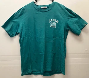 Japan Jam 2024 Aqua Blue Green T-Shirt Size XL Tokyo J-rock J-Pop Japanese - Picture 1 of 7