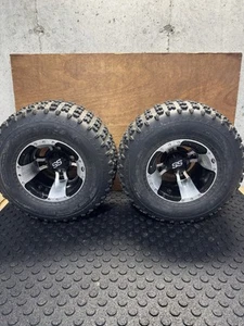 Yamaha Yfz 450 Rear SS Wheels And Tires - Picture 1 of 7