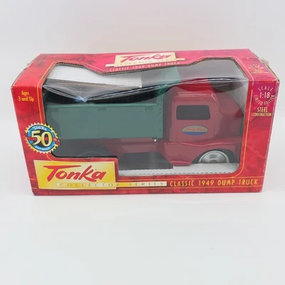 1997 Hasbro Tonka Collector Series Classic 1949 Dump Truck 1:18 Steel 50th Anniv - Image 1 of 4