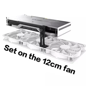 Komputer Uchwyt na kartę graficzną Obudowa Wentylator Stały metalowy wspornik 6-96mm Uchwyty GPU - Zdjęcie 1 z 14
