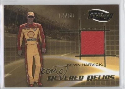 2009 Press Pass Fusion Revered Relics Gold /50 Kevin Harvick #RR-KH - Image 1 of 2