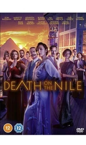 Death on the Nile (DVD) (2022) Brand New - Foto 1 di 1