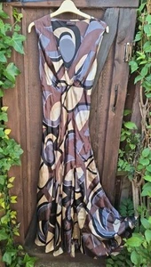 Principles Silk Full Length Dress Size 12 - Imagen 1 de 20