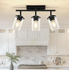 Halbbündige Deckenleuchte mit 3 Lichtern - Bild 1 von 6