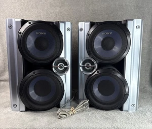 Altavoces izquierdo y derecho Sony SS-RG444 para sistema de sonido Sony CD probado - Imagen 1 de 11