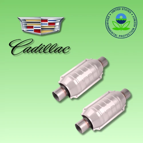 Limpiador convertidor catalítico Fit Cadillac aprobado por la EPA flujo directo certificado Foto 1 de 4