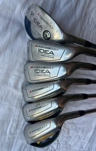Adams Idea Hybrid Iron Set 5h-PW A5OS Tech OS Regular Flex Right Handed 5-P - Picture 1 of 20