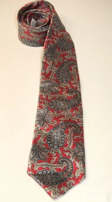 Corbata de cachemira KUPPEHEIMER edición Premier para hombre hecha en EE. UU. seda 3,25 x 60” de colección Foto 1 de 4