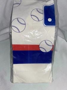 NEW Vintage MLB Paper Table Cover Tablecloth 54” x 96” 1991 - Picture 1 of 2