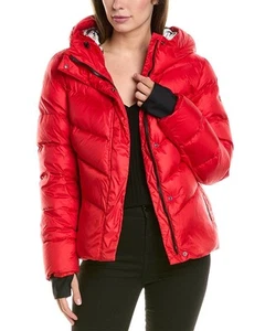 Post Card Courcheval Down Jacket Women's Red 38 - Picture 1 of 5