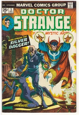 Dr. Strange #5 (F) 1974 Marvel Comics "Cloak And Dagger!" Silver Dagger cover - Image 1 of 4