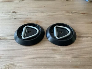 2x Horse Trailer tie up rings - Picture 1 of 2