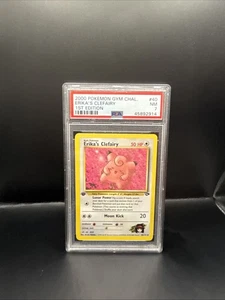 Pokémon 2000: Erika's Clefairy: 40/132: 1ª Edición: Desafío Gimnasio: PSA: 7 - Imagen 1 de 3