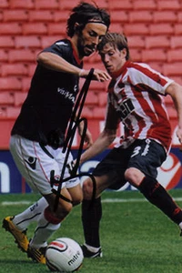 SHEFFIELD UTD: DANIEL BOGDANOVIC SIGNED 6x4 PHOTO+COA - Picture 1 of 1