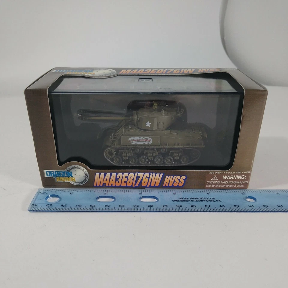 Dragon Armor 60297 M4a3e8 1/72 Sherman Tank 4th Armored Division Germany 1945