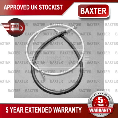 Fits BMW 5 Series 1981-1987 6 Series 1982-1989 Baxter Rear Hand Brake Cable - Image 1 of 4