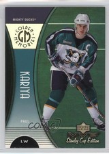 1999-00 Upper Deck MVP Stanley Cup Edition Golden Memories Paul Kariya #GM1 HOF