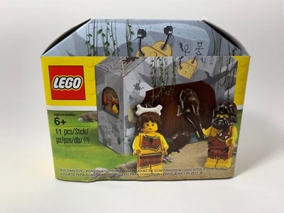 LEGO 5004936 HOMBRE DE LAS CAVERNAS Y MUJER DE LAS CAVERNAS con conjunto promocional CUEVA nuevo 11 piezas Foto 1 de 4