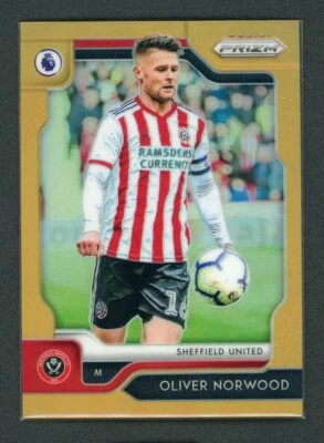 2019-20 OLIVER NORWOOD 09/25 PANINI PRIZM PREMIER LEAGUE ORANGE - Image 1 of 2