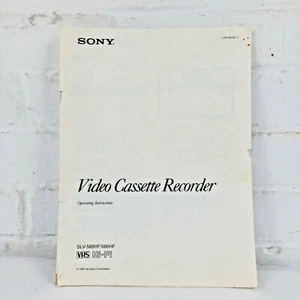 Sony Videorecorder SLV-585HF NUR Handbuch - Bild 1 von 5