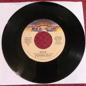 STEPHANIE MILLS - Last Night / Wailin 1982 DISCO SOUL Casblanca 7" (EX) TESTED - Picture 1 of 2