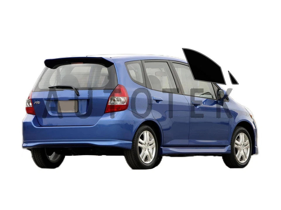Película precortada ventanas delanteras de dos puertas cualquier tono para Honda Fit 2006-2008 Foto 1 de 4