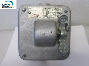 ARROW HART 7810W ENCLOSURE PUSH BUTTON ON/OFF IRON  - Picture 1 of 4