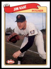 1989 Swell Baseball Greats Jim Kaat Minnesota Twins #88