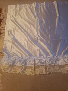 NEW  VINTAGE J.C. PENNEY lavender tier lace with  Pair Curtains 68"×36"  set - Picture 1 of 3