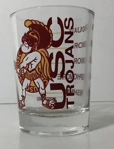 USC Trojans Shot Glass Graduate University Of Southern California 3” Tall - Picture 1 of 3