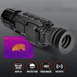 GTGAURD X350 384x288 50Hz Thermal Rifle Scope for Hunting Thermal Monocular 35mm - Imagen 1 de 20
