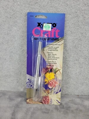 X-ACTO Craft No. 01 Herramienta de corte de cuchillo artesanal Grifhold acero inoxidable multiuso X15601 Foto 1 de 4