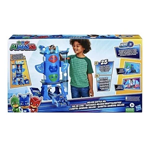 PJ Masks Deluxe Battle HQ Vorschule Spielzeug, Hauptquartier Spielset mit 2 Action F... - Bild 1 von 4