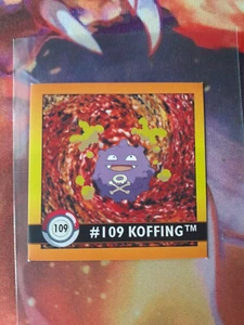 Koffing #109 1999 Artbox Pokemon Sticker LP - Picture 1 of 2