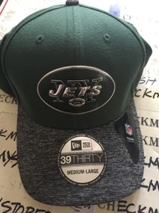 NEW NY JETS NEW ERA 39THIRTY NFL 16 3930 Sb Base Cap NY Jet 112644038 Sz M-L - Bild 1 von 12