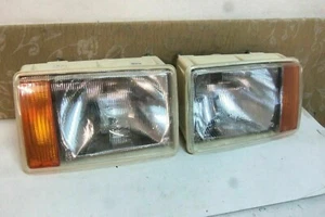 PAIR NOS LUCAS RHD HEADLAMPS LAMPS AUSTIN MG Metro 1.0 1.3 Turbo Mk1 1980-84 - Picture 1 of 6