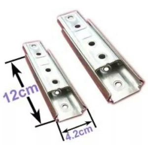 Wall Headboard Fixing Brackets Bolt set of 2 Heavy Duty Concealed same as pics - Picture 1 of 4