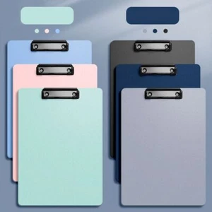 A4/A5 Foolscap Clipboard File Folder Waterproof Writing Pad Office ClipBoard UK - Picture 1 of 22