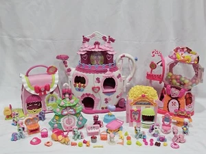 My Little Pony Ponyville Lot Figures Teapot Palace Gumball Movie Theater Playset - Picture 1 of 24