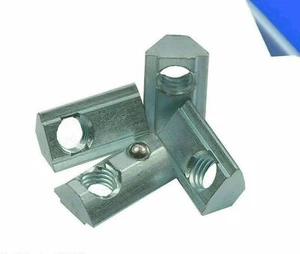 10x Nutensteine mit Kugel Aluprofil Profil Nut 8 - Bild 1 von 3