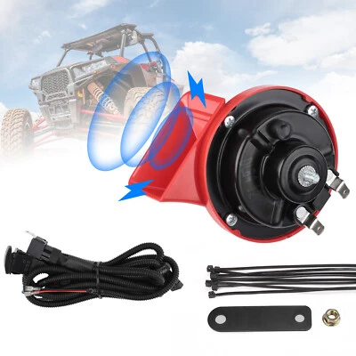Kit de bocina UTV fuerte universal KEMIMOTO 12V con interruptor basculante para RZR Yamaha Talon Foto 1 de 4